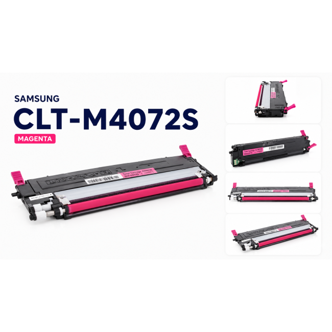 Toner SAMSUNG CLT-M4072S  MAGENTA do drukarek  CLP320 CLX3185